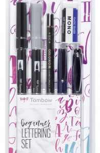SET LETTERING DE CALIGRAFIA MODELO BEGINNER TOMBOW LS-BEG