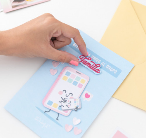 POSTAL-BEBÉ SE HA UNIDO AL GRUPO FAMILIA MR. WONDERFUL WOA10052ES - Imagen 5