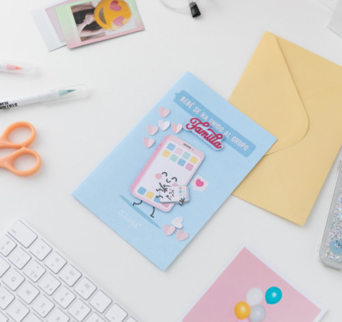 POSTAL-BEBÉ SE HA UNIDO AL GRUPO FAMILIA MR. WONDERFUL WOA10052ES - Imagen 6