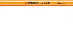 ROTULADOR PUNTA FINA POINT 88 0.4MM ESMERALDA CLARO STABILO 88/16