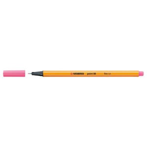 ROTULADOR PUNTA FINA POINT 88 0.4MM ROSA CLARO STABILO 88/29