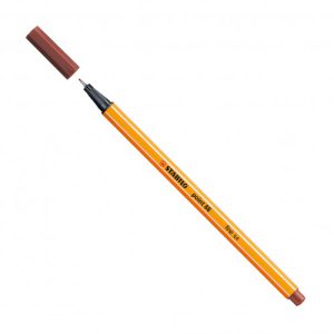 ROTULADOR PUNTA FINA POINT 88 0.4MM SIENA STABILO 88/75