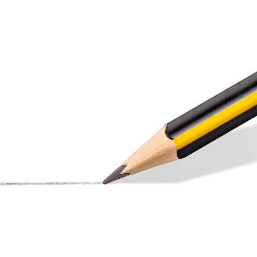LAPIZ TRIANGULAR NORIS CLUB MINA 2MM. HB STAEDTLER 183-HB - Imagen 2