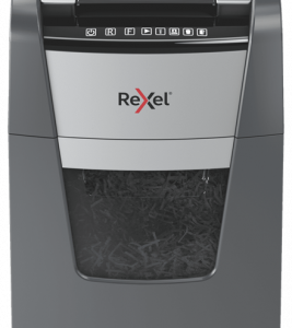 Rexel Optimum AutoFeed+ 150X A triturador de papel Corte cruzado 55 dB 22 cm Negro, Gris