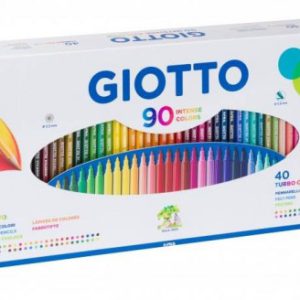 GIOTTO STILNOVO CAJA 50 LAPICEROS + 40 ROTULADORES + SACAPUNTAS GIOTTO F257500