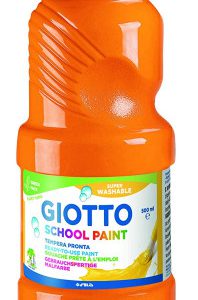 Giotto F535305 tempera 500 ml Botella Naranja