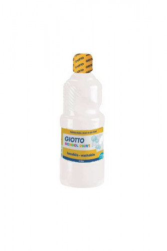 Giotto Témpera Escolar 500 ml Botella Blanco