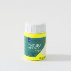 La Pajarita Pintura tela opaca tof-01 amarillo fluorescente