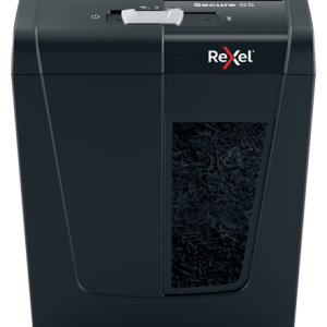 Rexel Secure S5 triturador de papel Corte en tiras 70 dB Negro