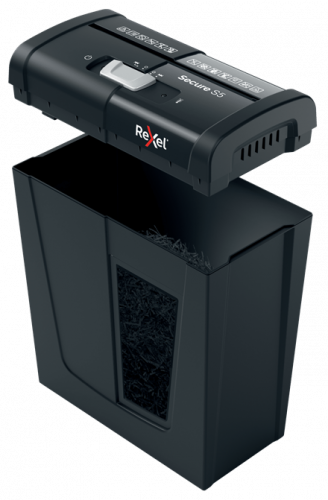 Rexel Secure S5 triturador de papel Corte en tiras 70 dB Negro - Imagen 2