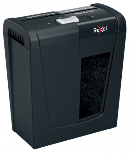 Rexel Secure S5 triturador de papel Corte en tiras 70 dB Negro - Imagen 5