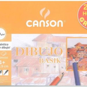 ALBUM ESPIRAL MICROPERFORADO PROMO 23X32,5 20H DIBUJO BASIK RECUADRO 130G 20% HOJAS GRATIS GUARRO CANSON C400110485