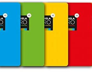 CUADERNO FOLIO EXTRA DURA 100 HOJAS. 3 MM., SURTIDOS LAMELA