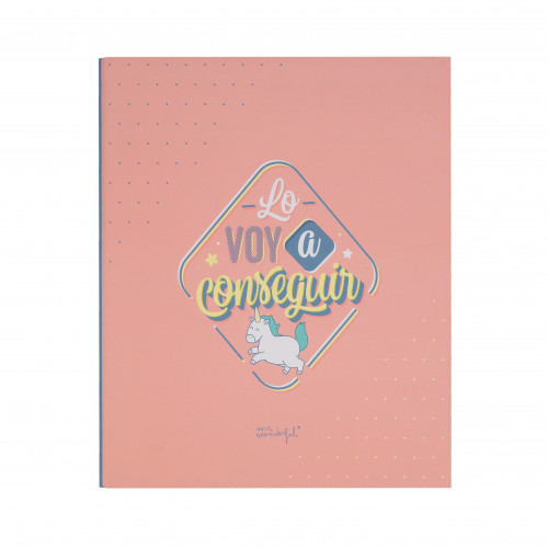 CARPETA ARCHIVADORA - LO VOY A CONSEGUIR MR WONDERFUL WOA11101ES