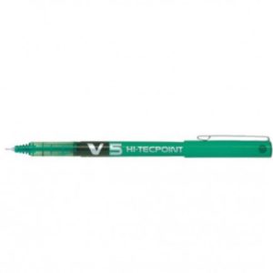 BOLIGRAFO ROLLER TINTA LIQUIDA V5 VERDE PILOT BX-V5-G