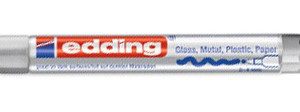 MARCADOR PERMANENTE 2-4MM 750 PLATA EDDING 750-54