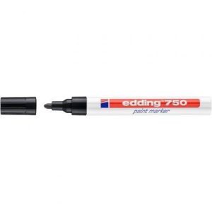 MARCADOR PERMANENTE 2-4MM 750 NEGRO EDDING 750-1