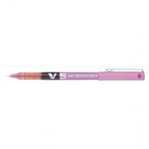 BOLIGRAFO ROLLER TINTA LIQUIDA V5 ROSA PILOT BX-V5-P