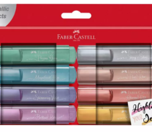 PACK 8 MARCADORES TEXTLINER 1546 FABER CASTELL 154689