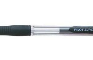 PORTAMINAS SUPERGRIP H-187 SUPERGRIP CUERPO NEGRO 0,7MM PILOT H-187-SL-B