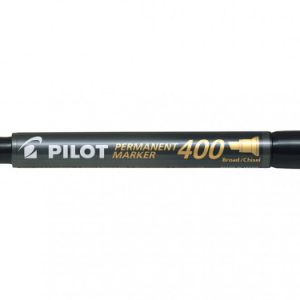 MARCADOR PERMANENTE PUNTA BISELADA SCA-400 NEGRO PILOT SCA-400-B
