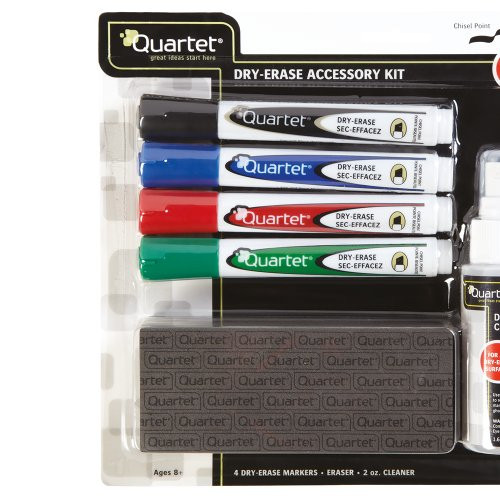 KIT PIZARRA BLANCA (4 ROTULADORES, BORRADOR, SPRAY LIMPIADOR) NOBO 1903798 - Imagen 4