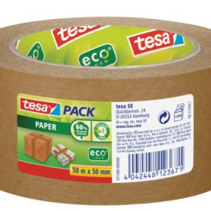 PRECINTO PAPEL ECOLÓGICO MARRON 50MX50MM TESA 57180-00000-02