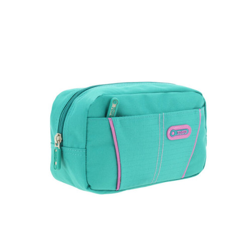 ESTUCHE MODELO EATFIT DOS BOLSILLOS VERDE/GOMAS ROSAS TOTTO AC52KLA002-1710Z-V2P - Imagen 2