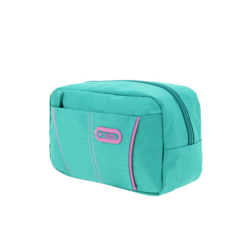 ESTUCHE MODELO EATFIT DOS BOLSILLOS VERDE/GOMAS ROSAS TOTTO AC52KLA002-1710Z-V2P - Imagen 3