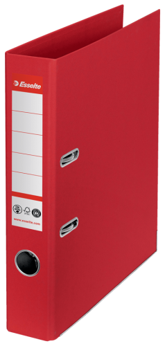 ARCHIVADOR CO2 NEUTRAL Nº1 A4 LOMO 50MM ROJO VIVIDA ESSELTE 627575