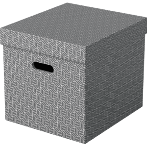 PACK 3 CAJAS GRISES 365X320X315MM ESSELTE 628289
