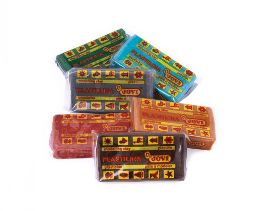 CAJA PLASTILINA 18 PASTILLAS DE 50GR GAMA NATURE COLORES SURTIDOS (3 UDS X COLOR) JOVI 70/18N - Imagen 3