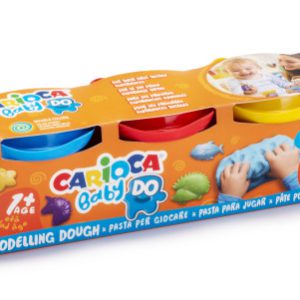 SET PASTA DE MODELAR CARIOCA BABY DOUGH 3X75GR CARIOCA 43179