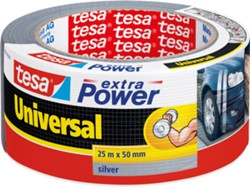 CINTA ADHESIVA AMERICANA EXTRA POWER GRIS 25MX50MM TESA 56388-00000-12