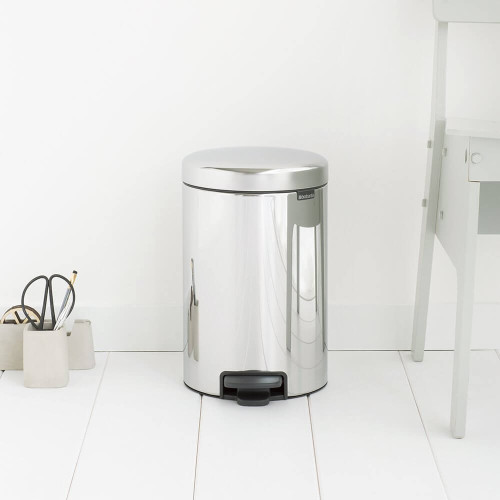 Brabantia 113581 papelera 12 L Alrededor Acero inoxidable - Imagen 5