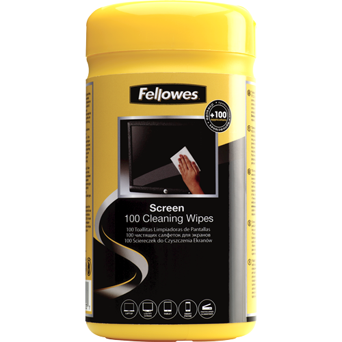 Fellowes 9970330 kit de limpieza para computadora Portátil Toallitas para limpieza de equipos