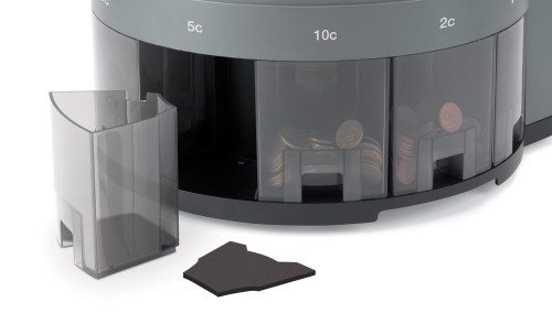 CONTADORA CLASIFICADORA DE MONEDAS 1450 SAFESCAN 112-0599 - Imagen 6