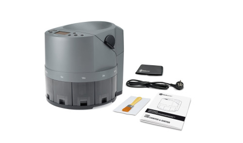 CONTADORA CLASIFICADORA DE MONEDAS 1450 SAFESCAN 112-0599 - Imagen 10
