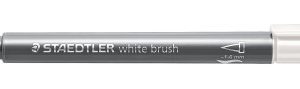 Staedtler 8321 marcador 1 pieza(s) Punta de pincel Blanco