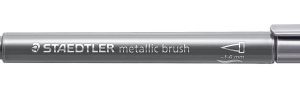 Staedtler 8321 marcador 1 pieza(s) Punta de pincel Plata
