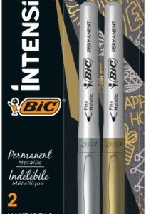 BLISTER 2 MARCARDORES PERMANENTE ORO / PLATA BIC 900340