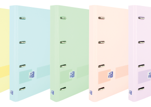 Oxford Live & Go carpeta de cartón A4+ Colores surtidos