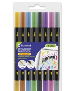 Bismark 330013 rotulador Fino/Medio 8 pieza(s)