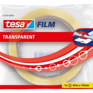 TESA 57369-00005 plástico autoahdesivo 1 pieza(s) Transparente