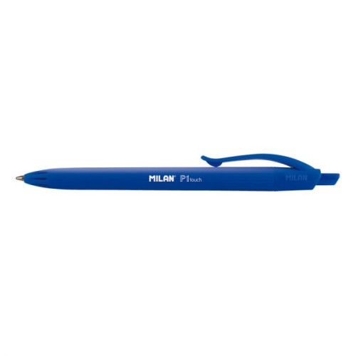 BOLSA CON COLGADOR 4 BOLÍGRAFOS P1 TOUCH AZUL MILAN 176510804 - Imagen 2