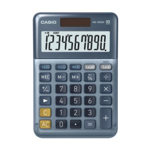 CALCULADORA DE SOBREMESA DE 10 DÍGITOS CASIO MS-100EM