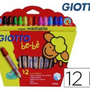 ESTUCHE 12 LÁPICES + SACAPUNTAS GIOTTO F46970000