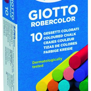 CAJA 10 TIZAS COLORES SURTIDOS GIOTTO F538900