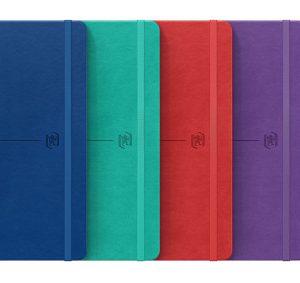 CUADERNO SIGNATURE A5 TAPA EXTRADURA 80H LISO COLORES SURTIDOS VIVOS OXFORD 400163615