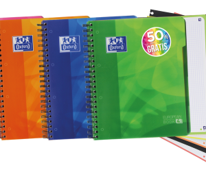 Oxford 400027277 cuaderno y block A4+ 120 hojas Colores surtidos